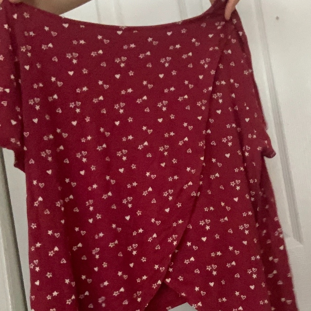 Red crop top - Picture 6 of 6